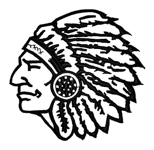 500x485 Photos Indian Head Drawing, - Indian Head Sketch