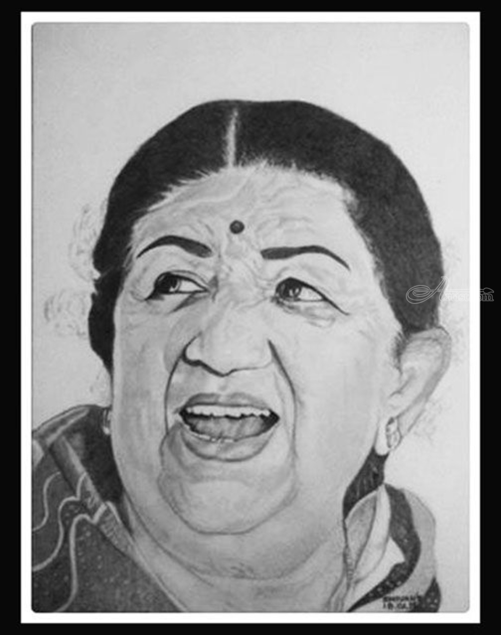 Indian Sketches Art at PaintingValley.com | Explore collection of ...