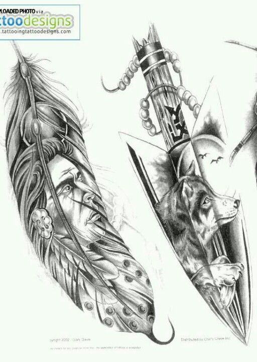 512x720 Indian Tattoo Designs..... Love The Wolfe One.... Tattoos - Indian Tattoo Sketch