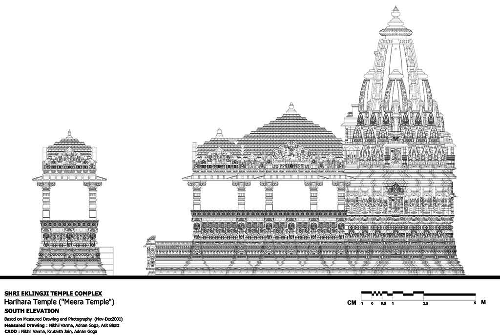 1024x686 Idam Heritage Measured Drawings Since Two Decades - Indian Temple Sketch