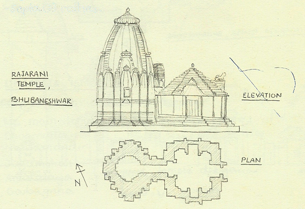 600x413 Sketches Of The Past On Behance - Indian Temple Sketch