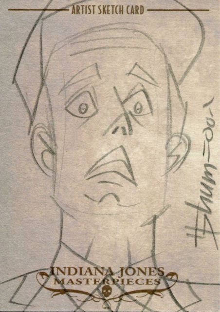 452x640 Indiana Jones Masterpieces Sketch Card By Howard Shum Ebay - Indiana Jones Sketch