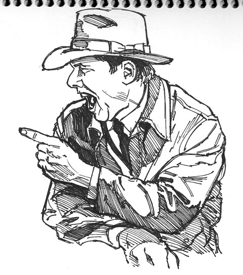 480x543 Indiana Jones And The Sketchbook Of Doom - Indiana Jones Sketch
