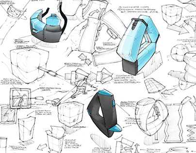 404x316 Industrial Design Sketching On Behance - Industrial Design Sketches