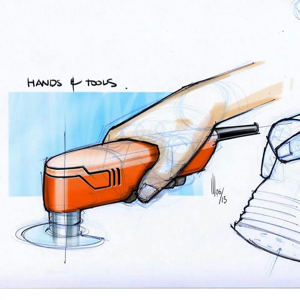 960x960 Hands - Industrial Design Sketches