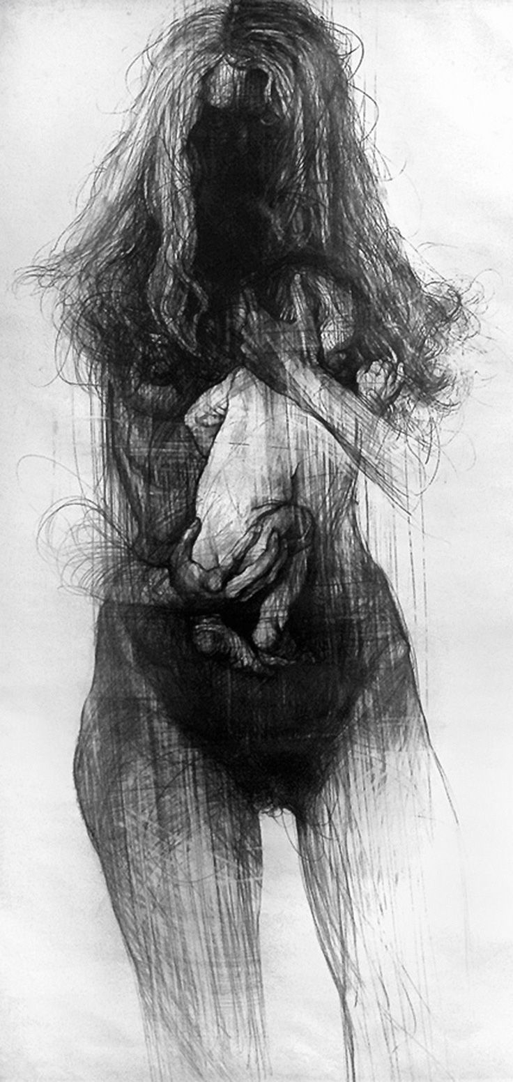 736x1552 Krzysztof Domaradzki, Mother Holding Infant Sketch Figure - Infant Sketch