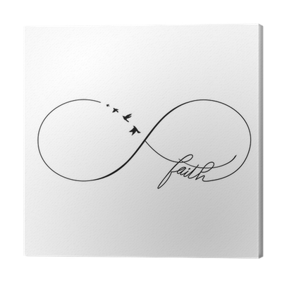 400x400 Collection Of Free Infinity Drawing Faith. Download On Ubisafe - Infinity Sketch