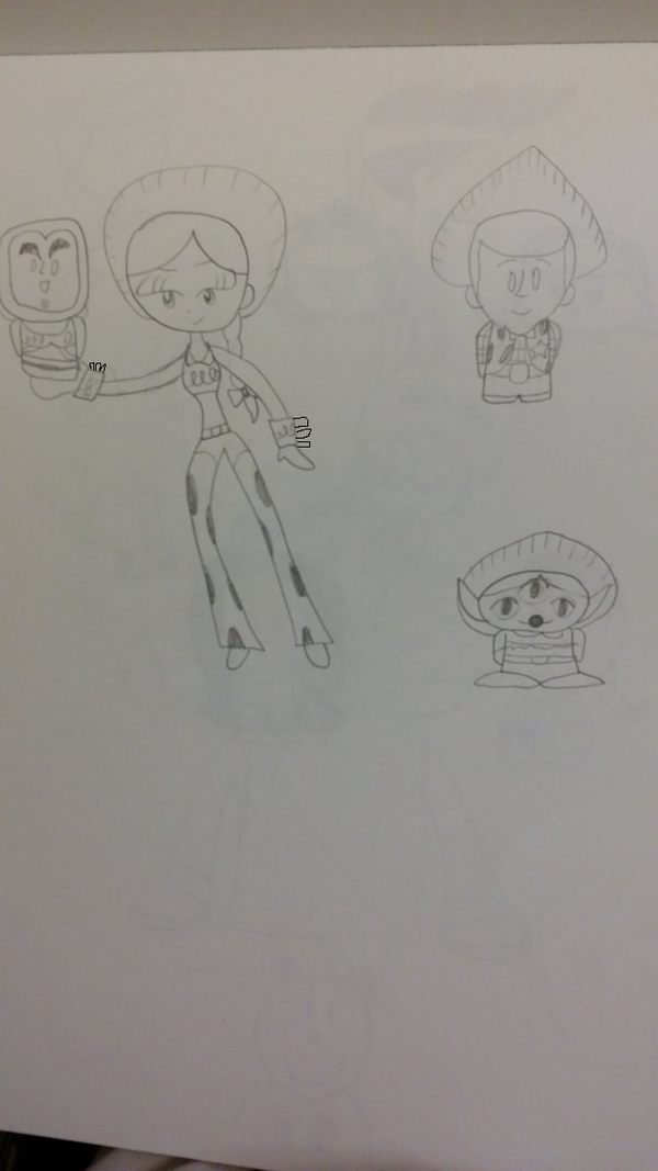 600x1067 Jessie Disney Infinity Sketch By Mileymouse101 - Infinity Sketch