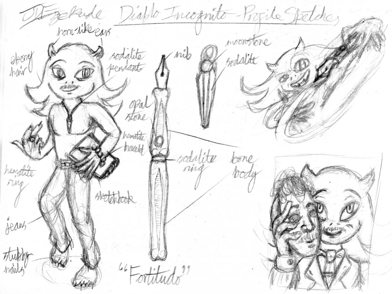 1280x959 Diablo Incognito - Initial Sketches