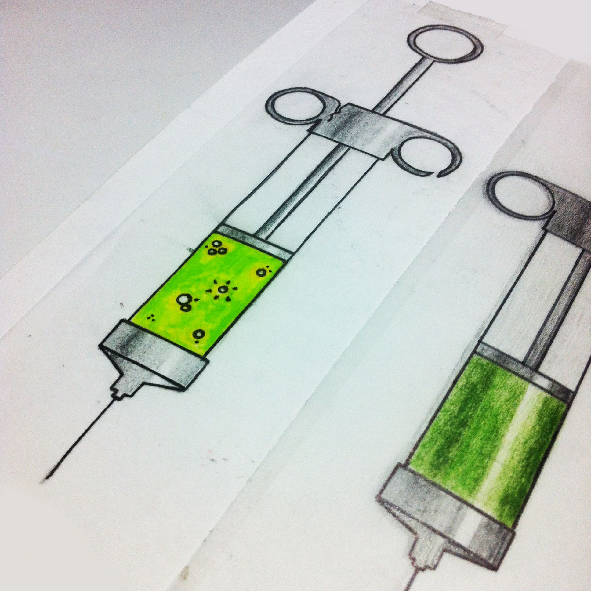 1936x1936 Oldschool Injection Syringe - Injection Sketch