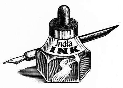 400x284 Ink Bottle Ink Bottle - Ink Bottle Sketch