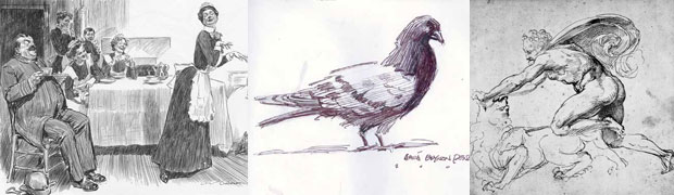 620x180 Pen And Ink Drawing Techniques, Free Guide - Ink Sketches