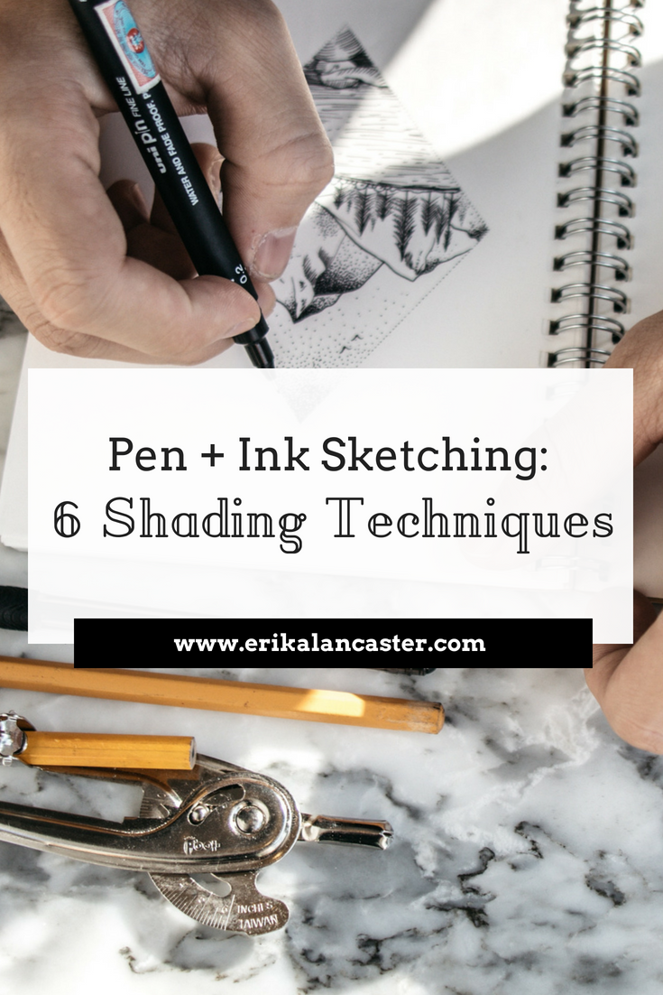 Ink Sketching Techniques at Explore collection of