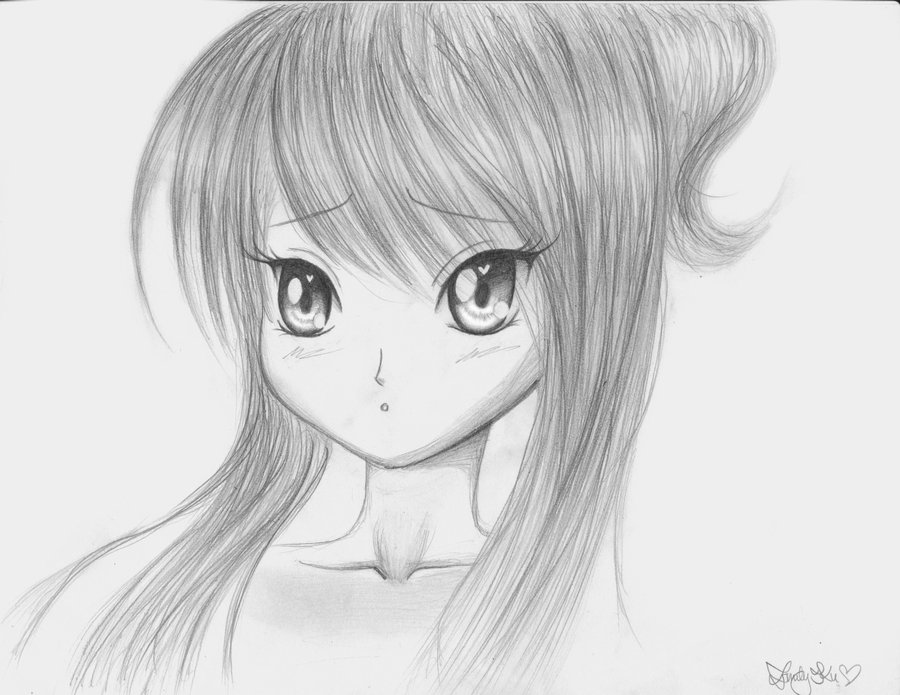 900x695 Innocent Sketch By Lunardreameremy - Innocent Sketch