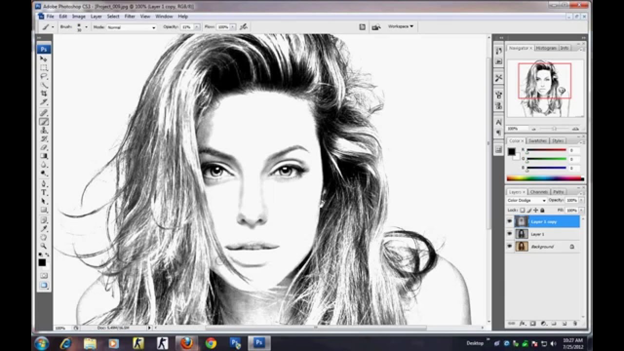 1280x720 Photoshop Tutorial - Innovative Sketches
