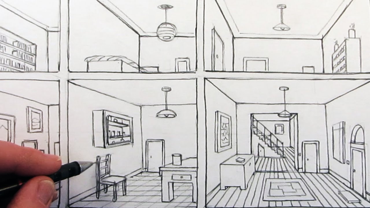 Inside House Sketch at Explore collection of