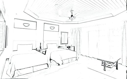 519x324 Sketched House Design Diagram 5 Dream House Sketch Design House - Inside House Sketch