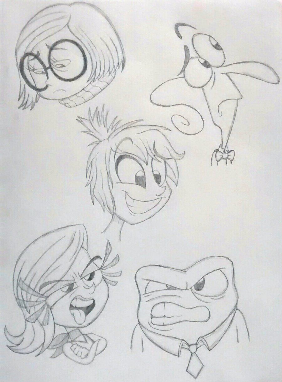 900x1218 Inside Out By On @ Pixar - Inside Out Sketches