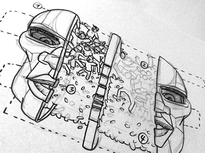 400x300 Sketching The Inside Out By Wiljo Damstra Rouwenhorst - Inside Out Sketches