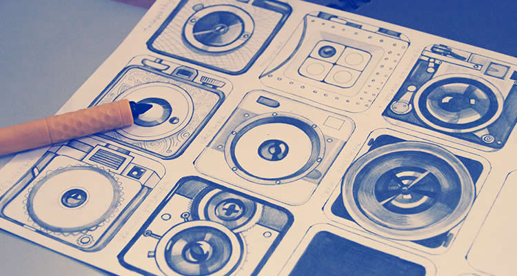 750x400 Inspirational Examples Of Icon Sketching - Inspirational Sketches