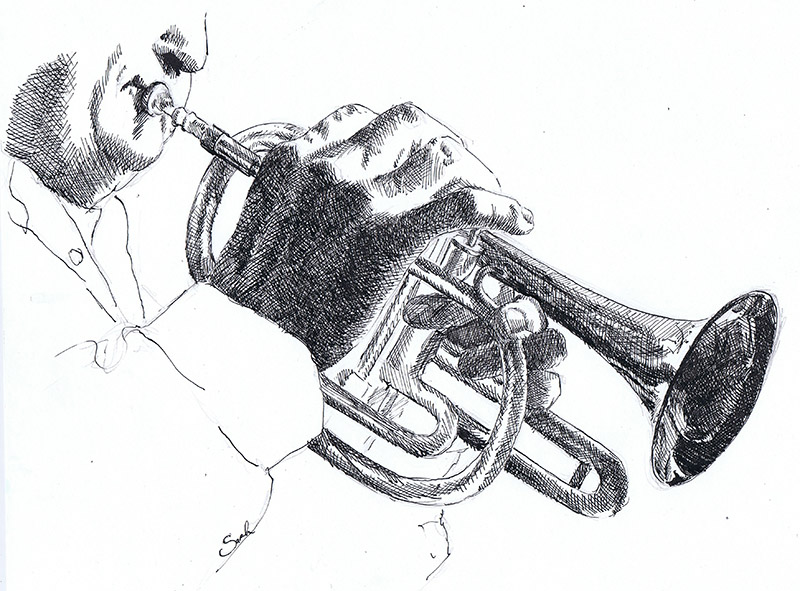 800x591 Hand Sketches - Instrument Sketches