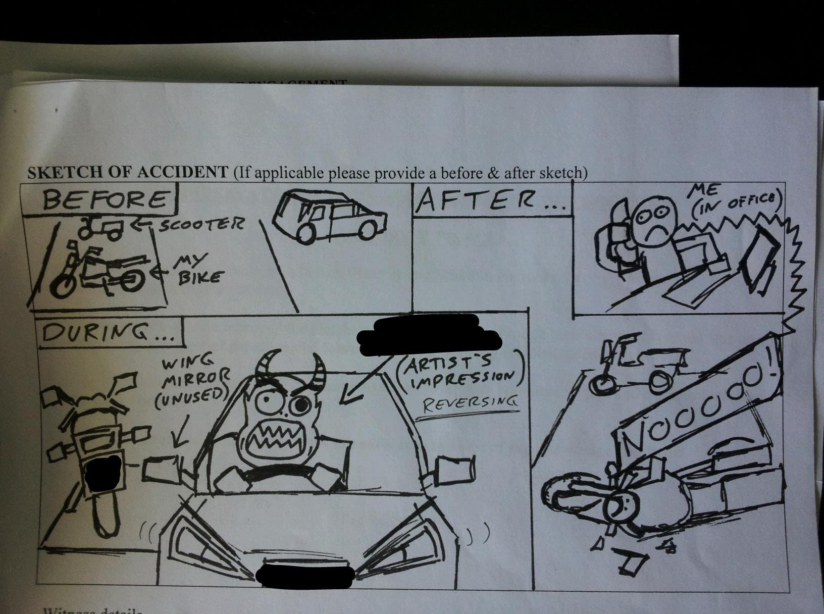 1632x1216 Insurance Sketch Of Accident - Insurance Sketch