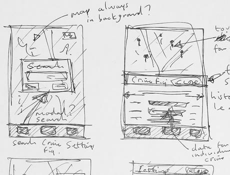 460x349 Kevin John Pocock User Experience (Ux) Designer - Interface Sketch