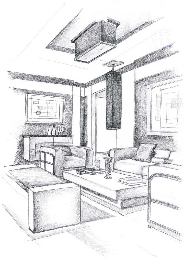 Interior Design Sketches at Explore collection of