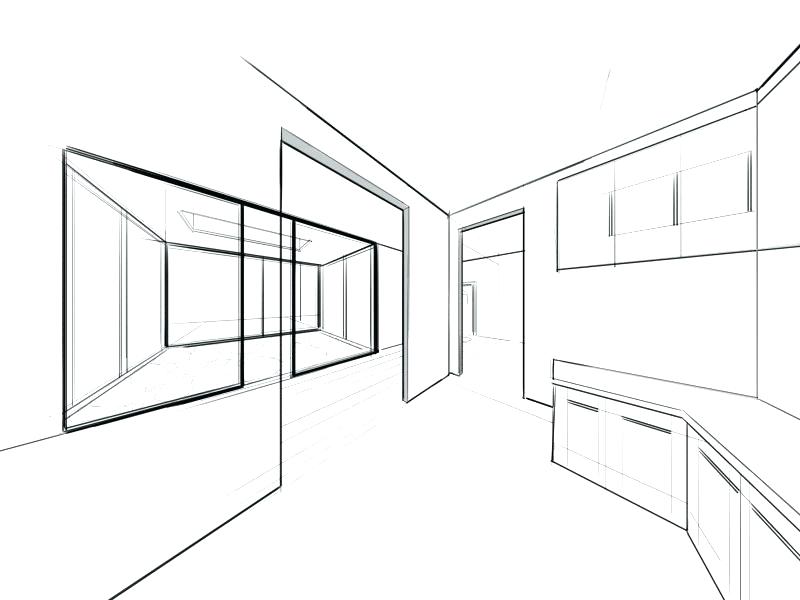 800x600 Dream House Drawing Create Orthographic Drawing Exterior Your - Interior Design Sketches Tutorial