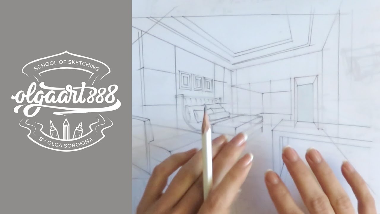 1280x720 Sketching Why To Use Draft And Finish In Your Marker - Interior Sketch