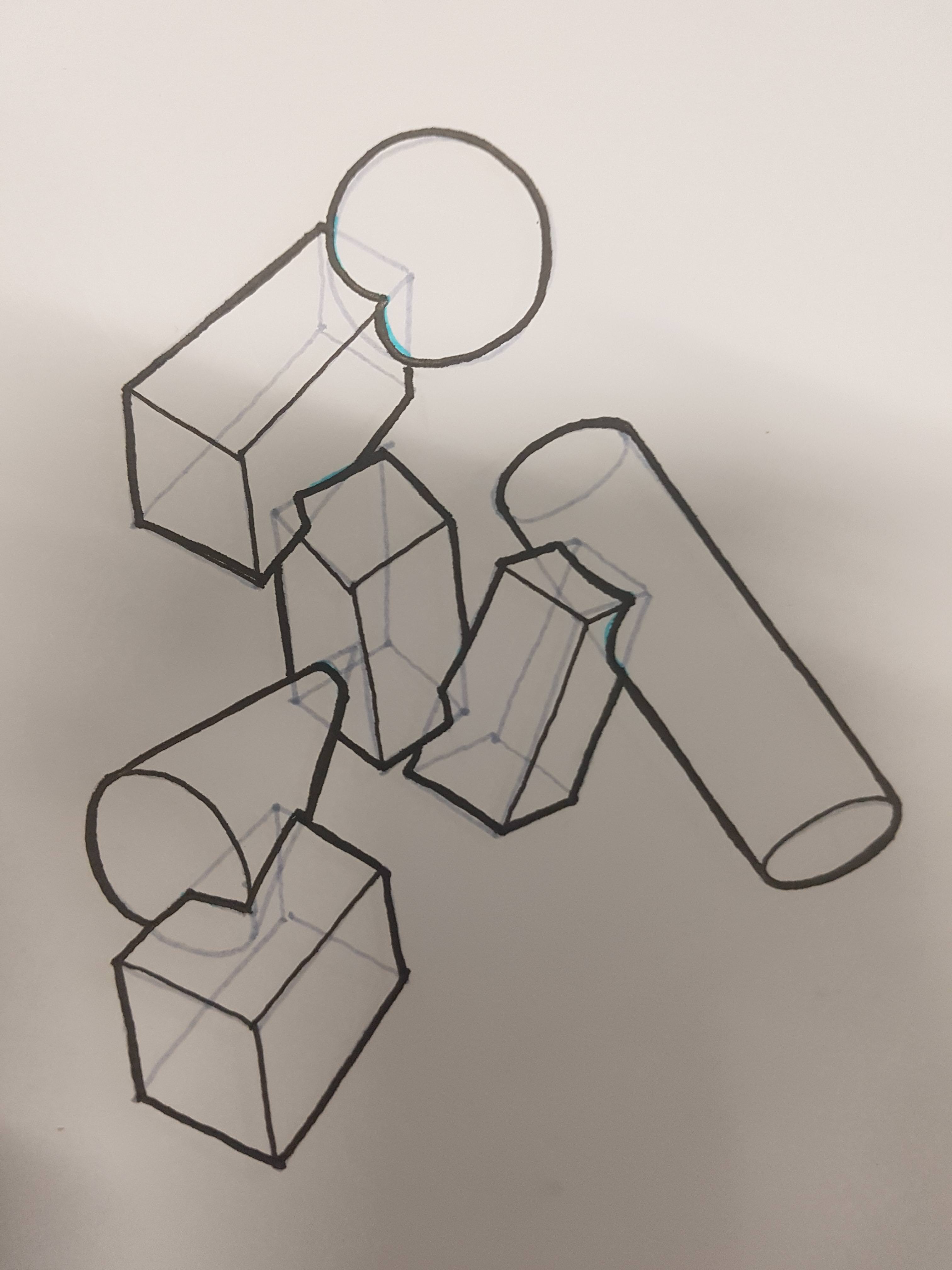3024x4032 Form Intersection Sketch - Intersection Sketch