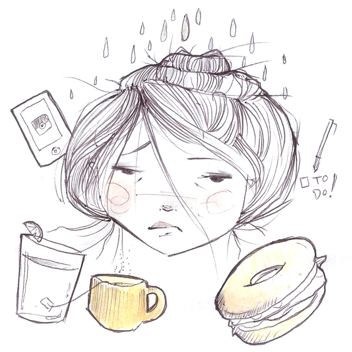 690x690 The Scribble Project Sketch Interview With Alyssa! - Interview Sketch