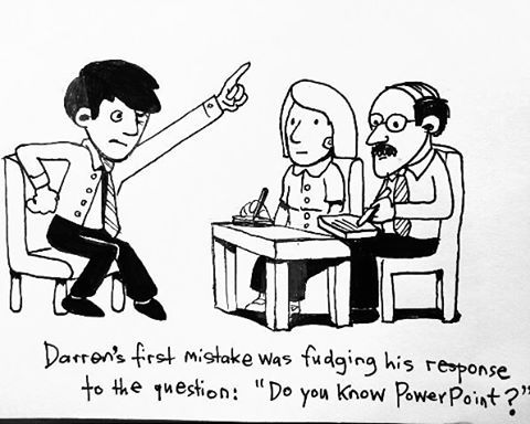 480x384 Dailydoodl - Interview Sketch