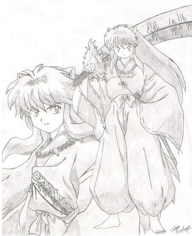 638x783 Inuyasha (Character) Image - Inuyasha Sketch