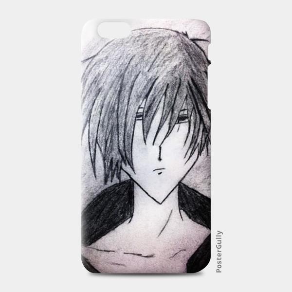600x600 Anime Boy Pencil Sketch Iphone 6 Plus6s Plus Cases Artist - Iphone 6 Plus Sketch