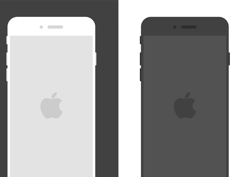 800x600 Flat Iphone 6 Sketch Templates By Shane Jeffers - Iphone 6 Sketch