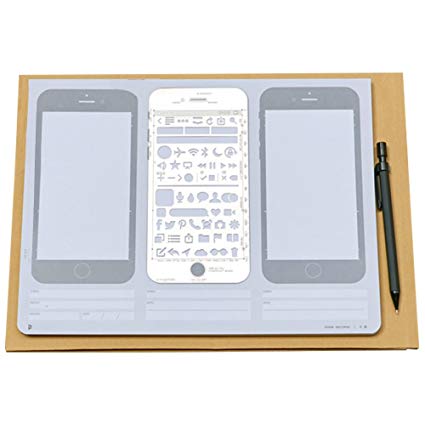 425x425 Olizee Creative Iphone 6 Sketch Pad Stencil Kit For - Iphone 6 Sketch