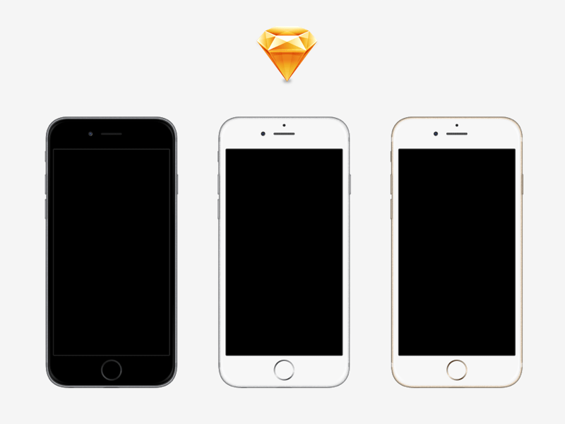 800x600 Apple Iphone 6 Devices Sketch Freebie - Iphone 6 Sketch