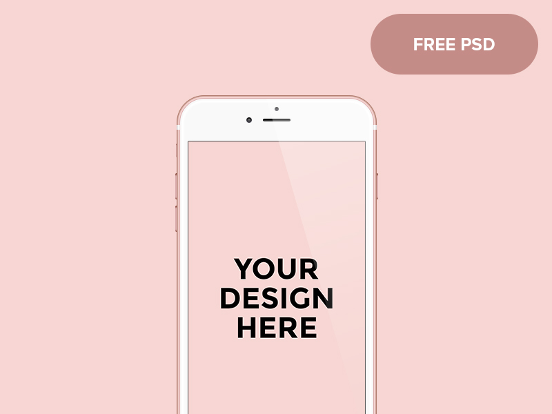 800x600 Iphone 6s Flat Mockup Free Psd Free Psds Amp Sketch App Resources - Iphone 6s Sketch