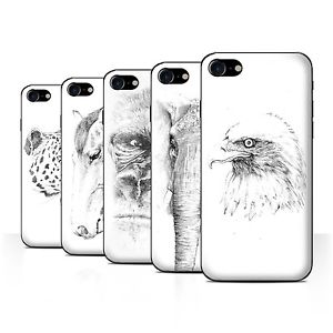 300x300 Stuff4 Back Casecoverskin For Apple Iphone 7sketch Drawing Ebay - Iphone 7 Sketch