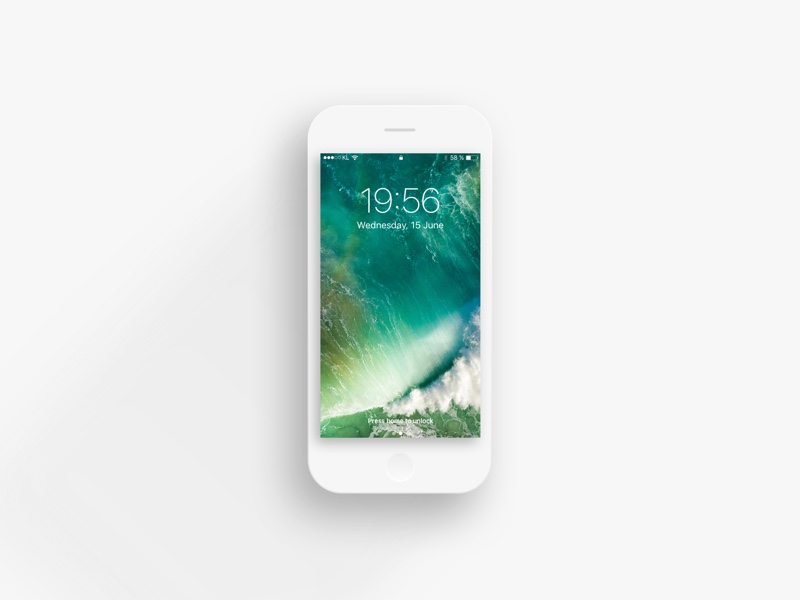 800x600 Flat Iphone 7 Free Sketch - Iphone 7 Sketch