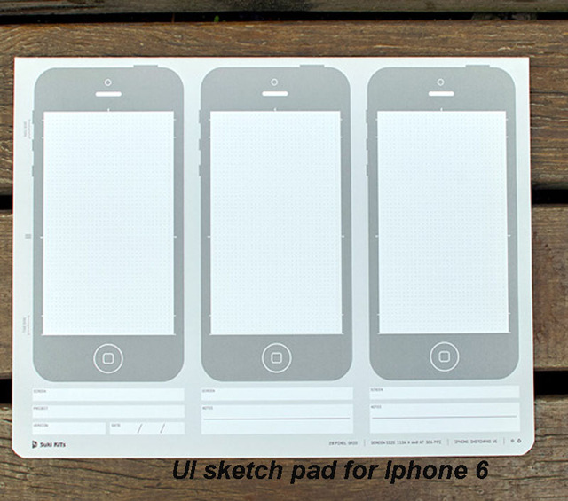 640x565 Ui Design Templates Drawing Outlets Sketch Pad For Iphone 6 In - Iphone Sketch Pad