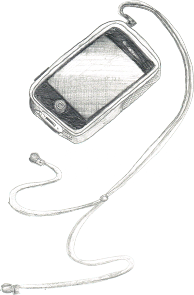 400x606 Ipod Sketch By Chrisily - Ipod Sketch