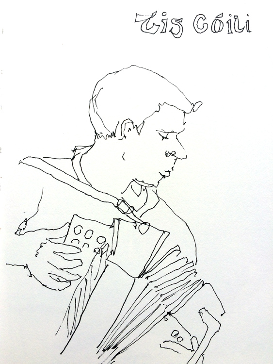 563x750 Ireland Sketches Part 2 - Ireland Sketch