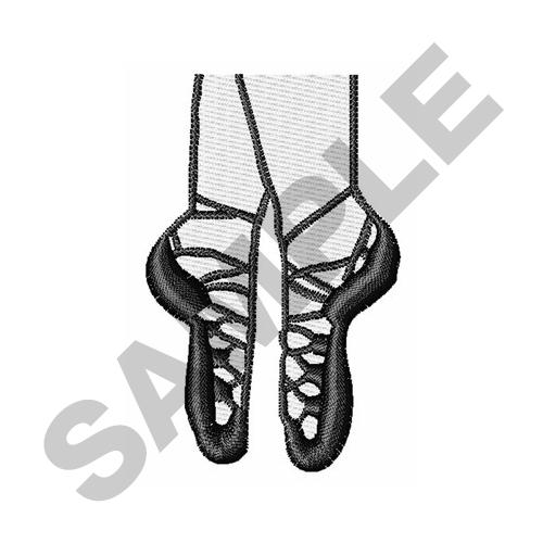 500x500 Irish Dance Shoes Embroidery Designs, Machine Embroidery Designs - Irish Dance Sketch