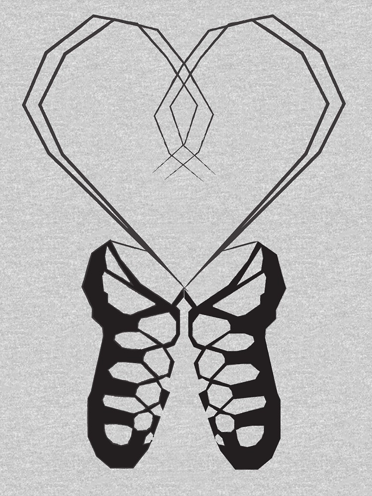 750x1000 Irish Dance Ghillies Unisex T Shirt By Ingefara Redbubble - Irish Dance Sketch