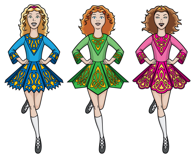 800x650 Irish Dancers By Johnraptor - Irish Dance Sketch