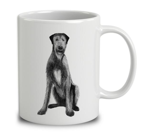 600x556 Irish Wolfhound Sketch Mug Empire - Irish Wolfhound Sketch