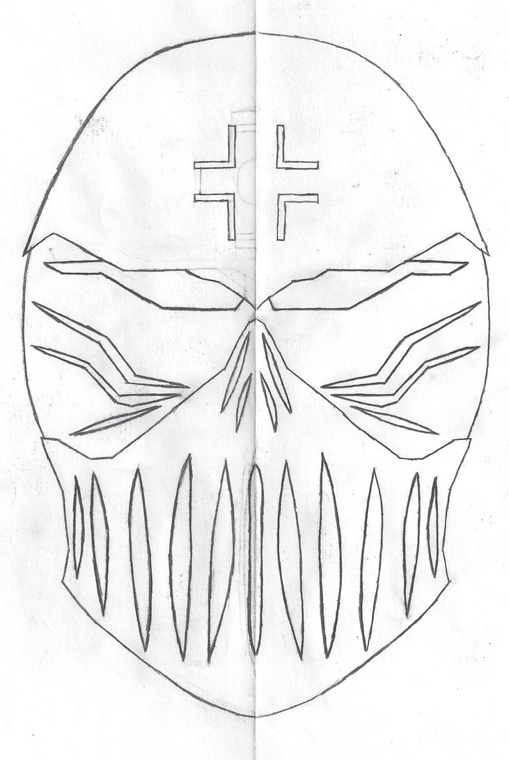 731x1092 Iron Cross Reaper Mask By Leafninja118 - Iron Cross Sketch