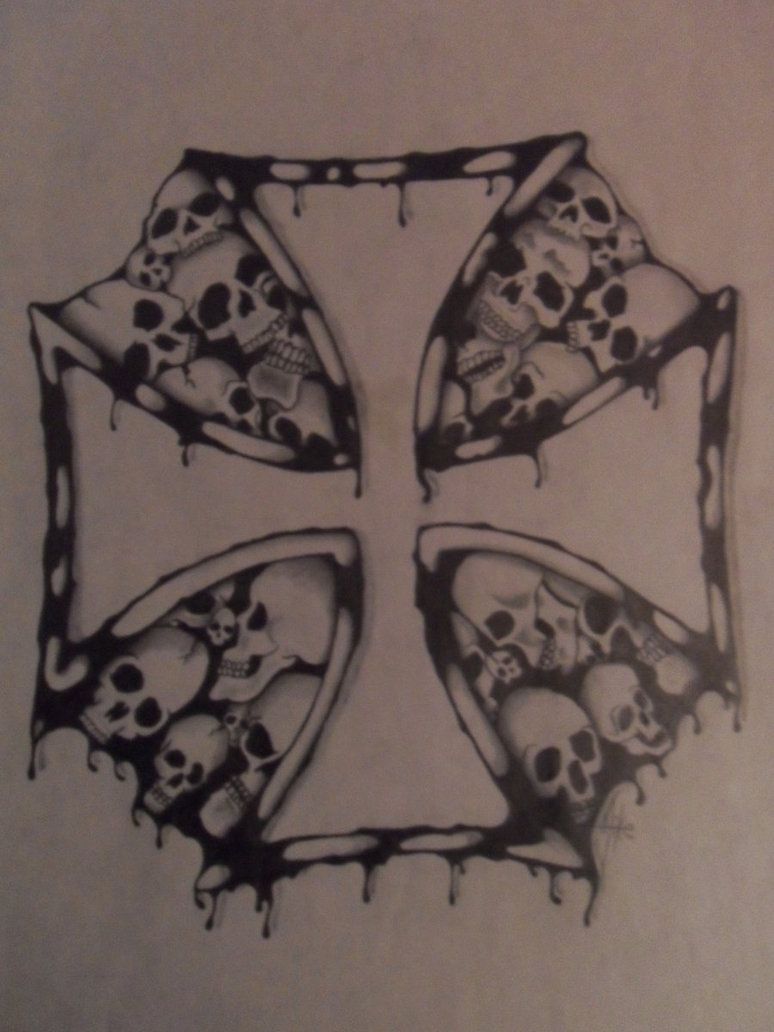 774x1032 Iron Cross Of Death By Mkrdesigns On @ Bizness - Iron Cross Sketch